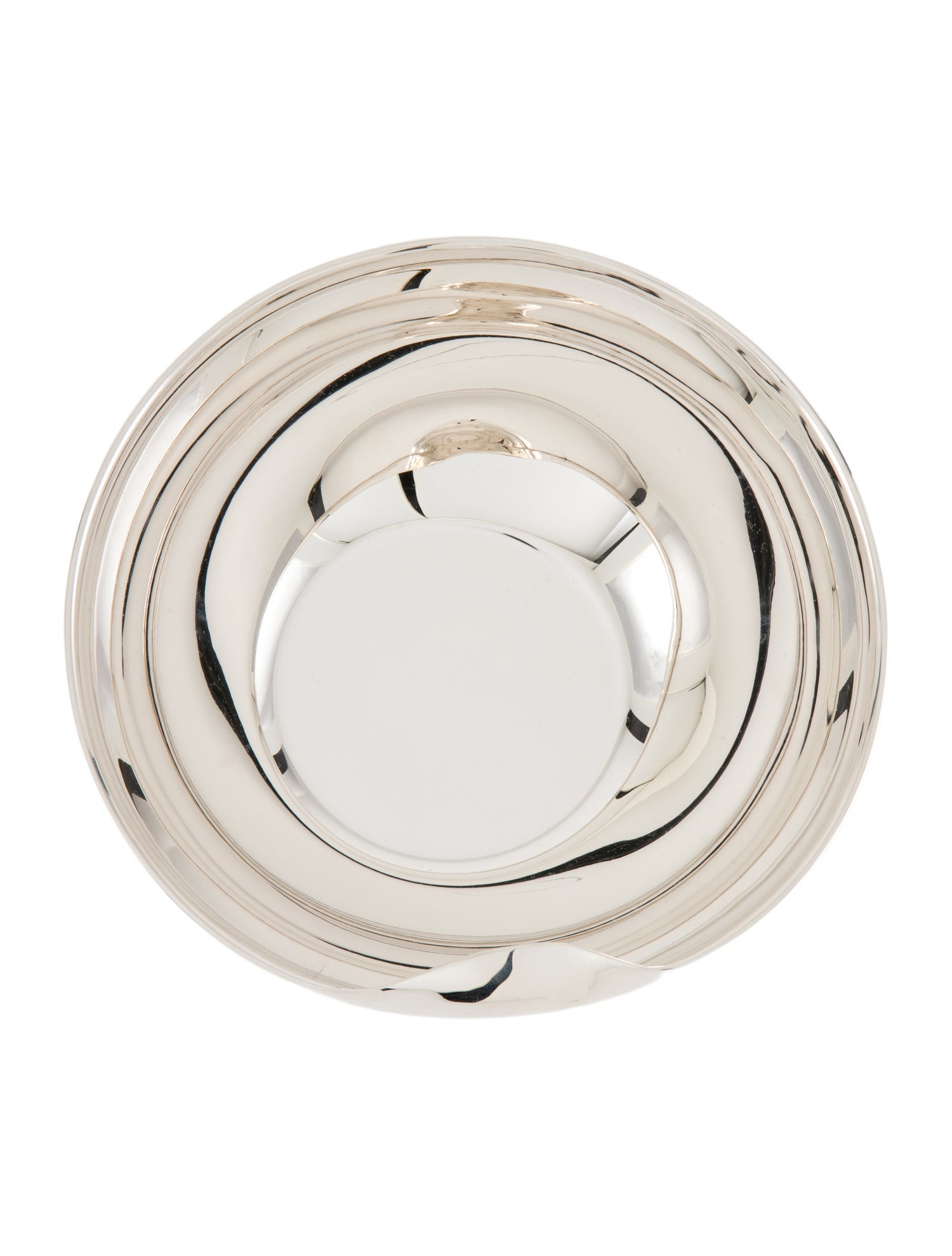 Tiffany & Co. Sterling Silver Elsa Peretti Thumbprint Bowl