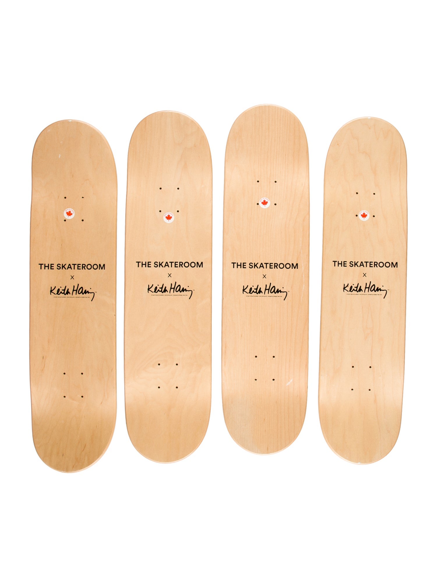 Home Set of 4 The Skateroom x Keith Haring Skate Decks