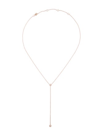 Ron Hami 14K Diamond Drop Necklace