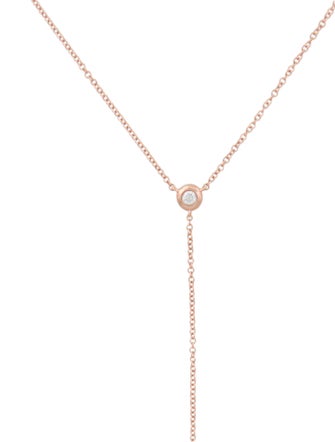 Ron Hami 14K Diamond Drop Necklace