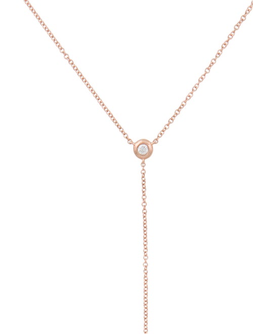 Ron Hami 14K Diamond Drop Necklace