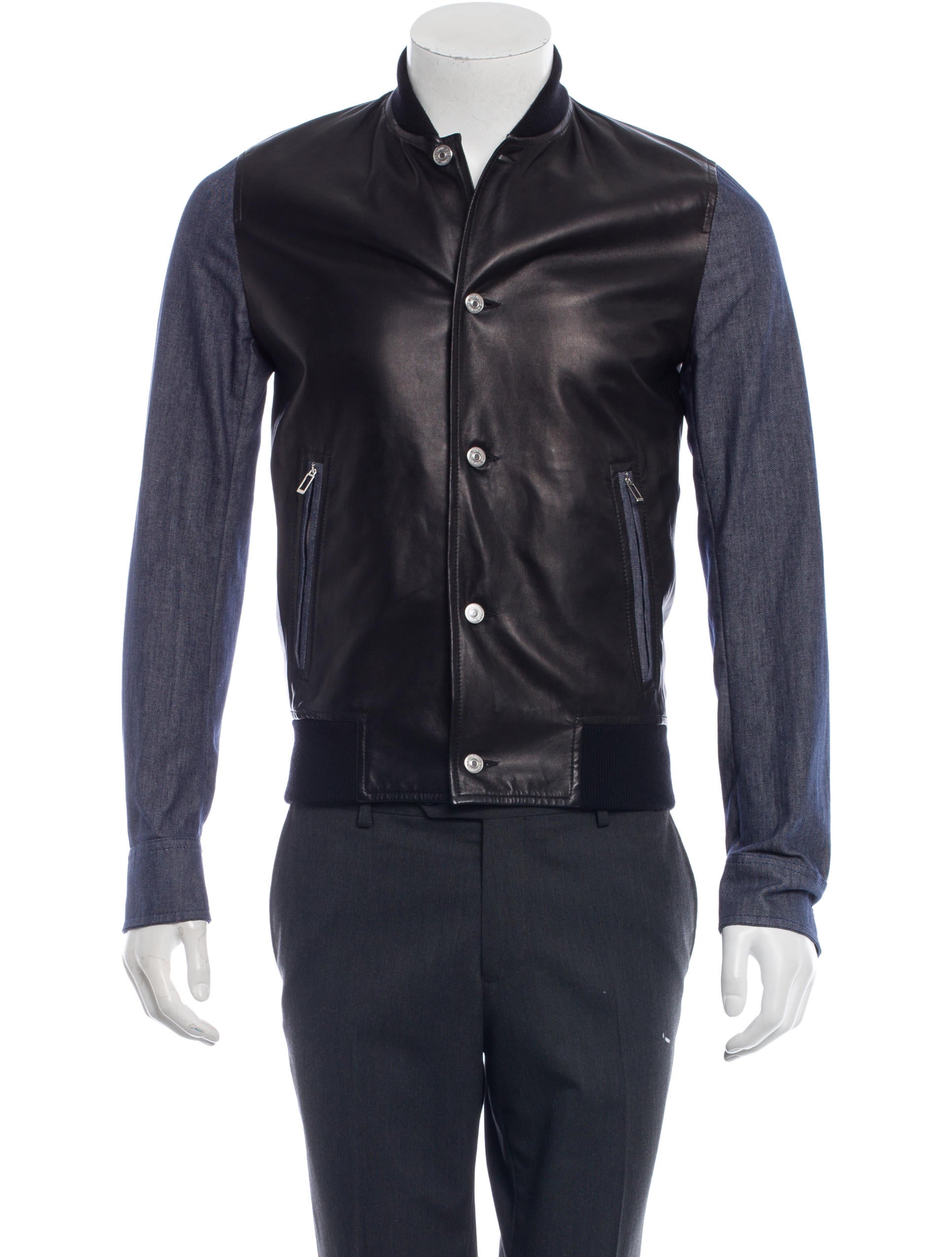 Dior Homme Leather Jacket W Tags Clothing Hmm20571 The Realreal Leather Jacket W Tags