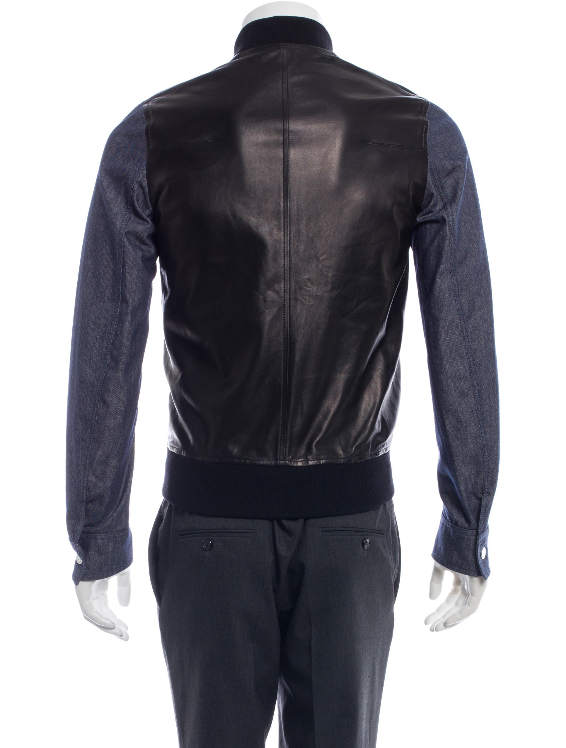 Dior Homme Leather Jacket W Tags Clothing Hmm20571 The Realreal Leather Jacket W Tags