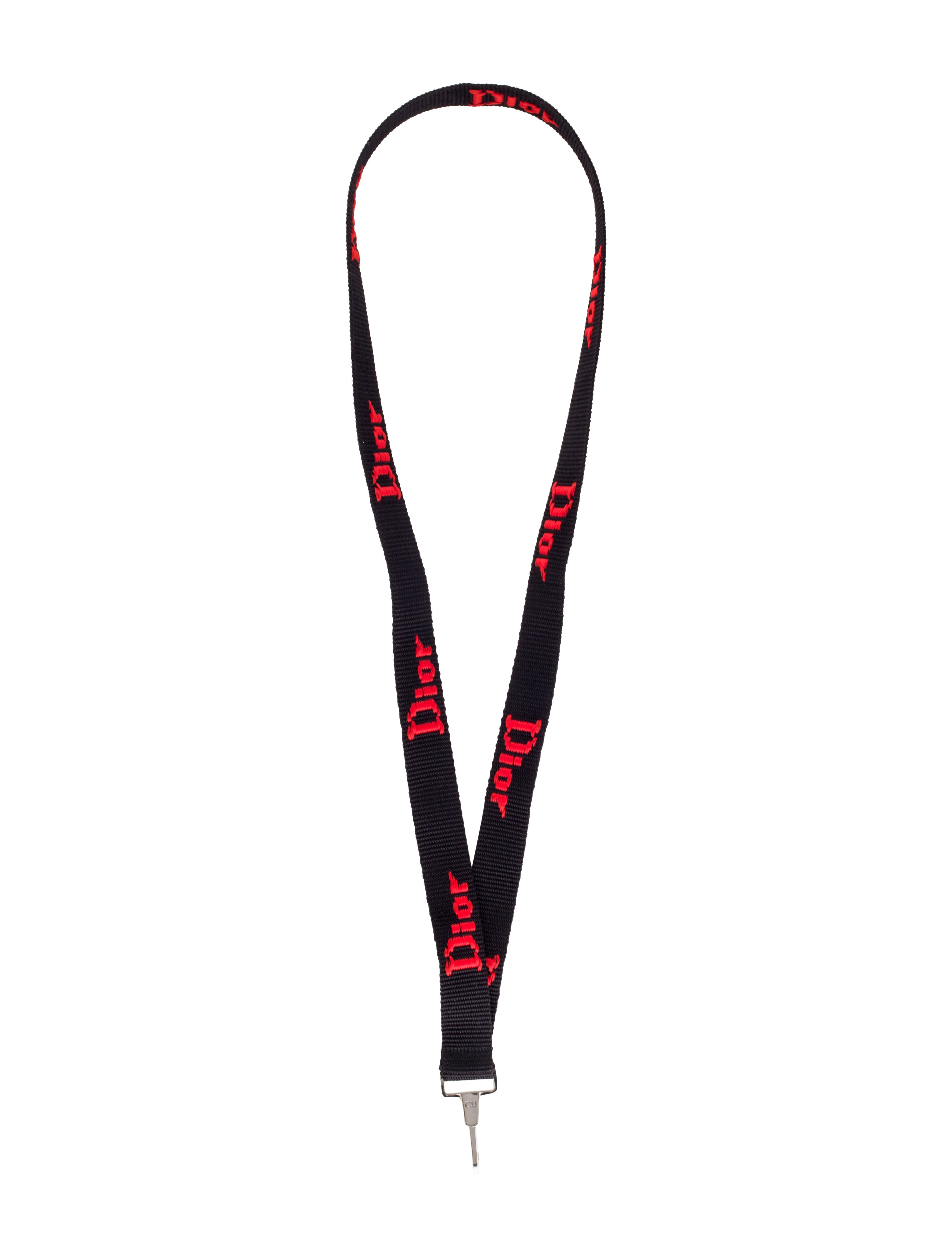 Dior Homme Lanyard Black Other, Accessories HMM21221 The RealReal