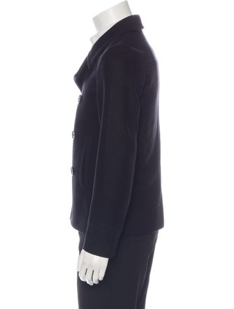 Dior Homme Double-Breasted Wool Peacoat