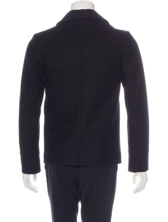 Dior Homme Double-Breasted Wool Peacoat