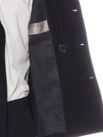 Dior Homme Double-Breasted Wool Peacoat