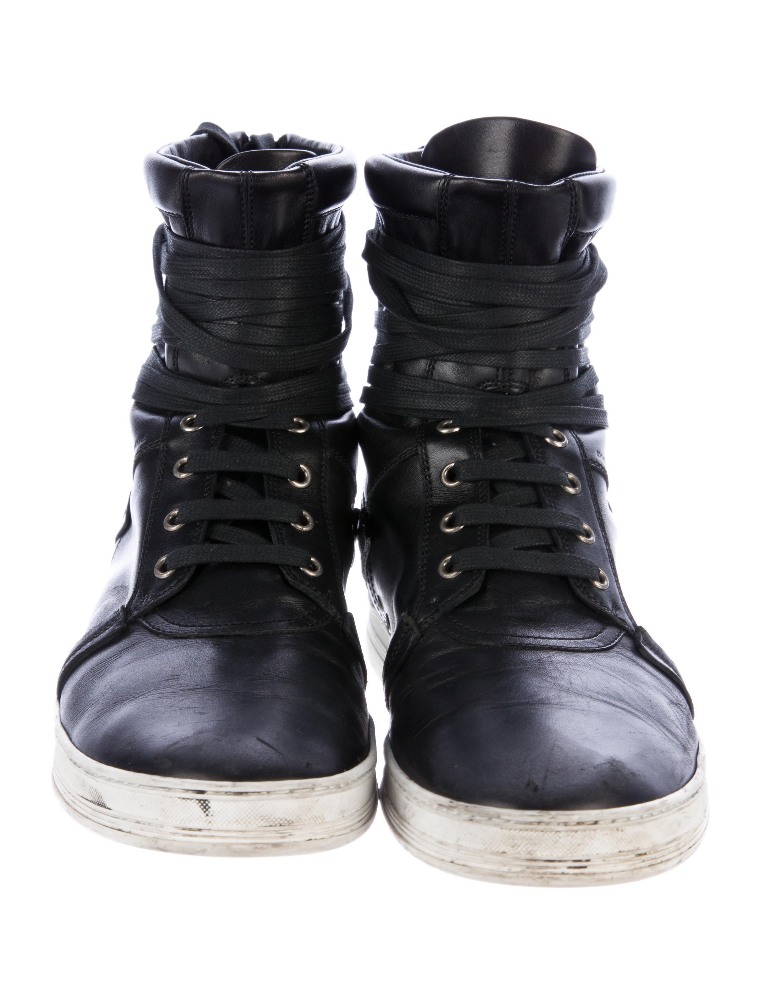 dior homme high top sneakers