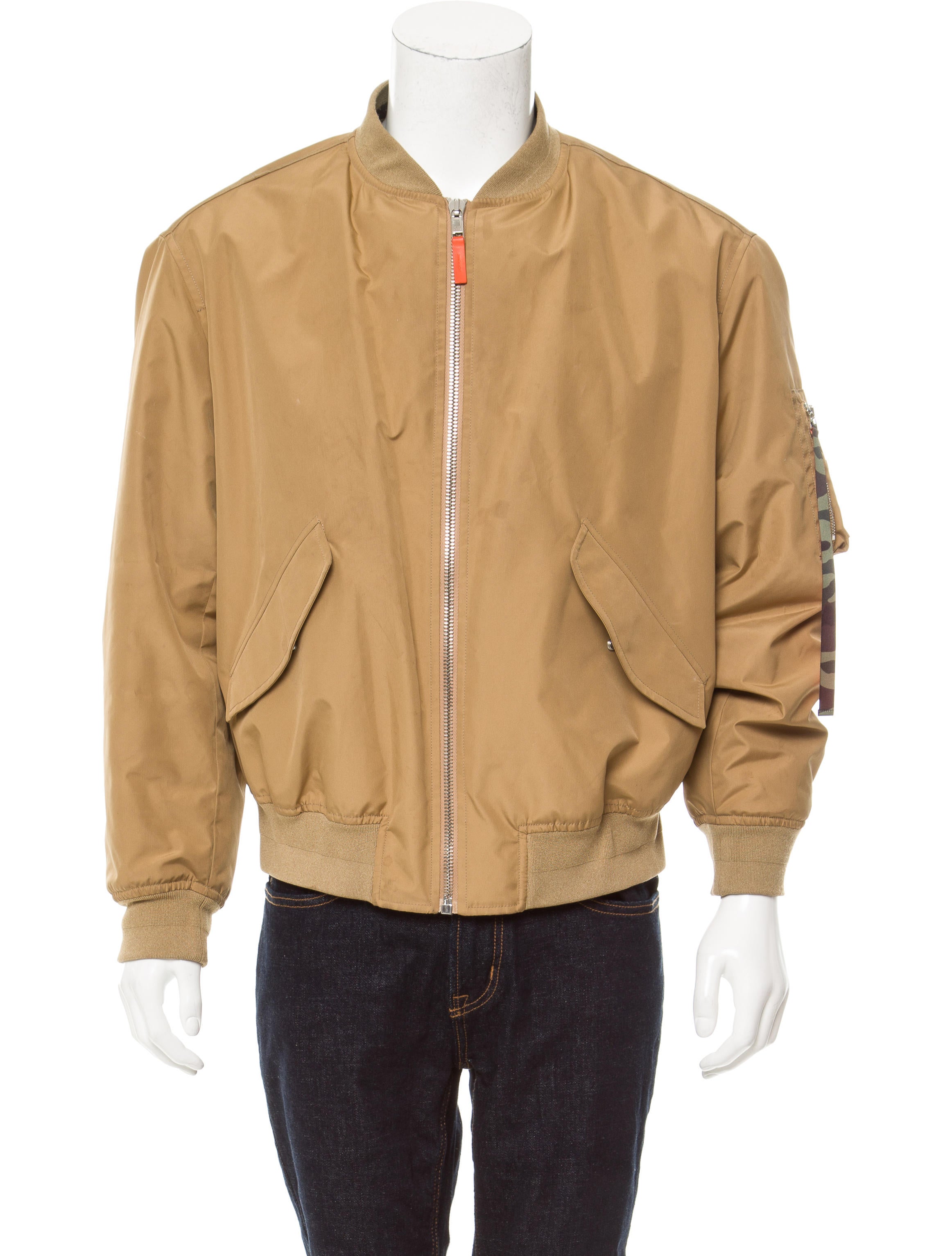 Camouflage Trimmed Er Jacket