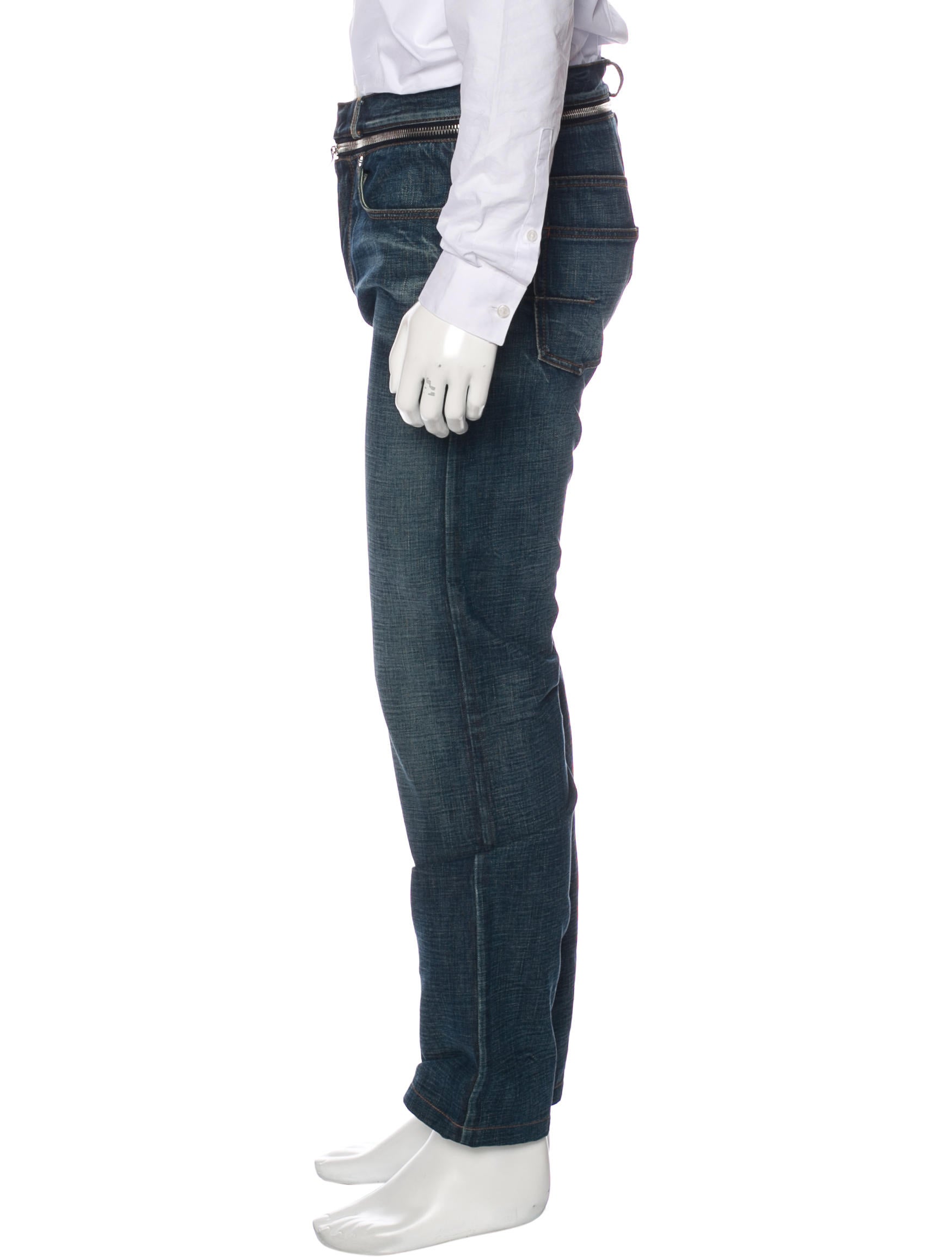 Dior Homme Zip-Accented 19CM Skinny Jeans - 10
