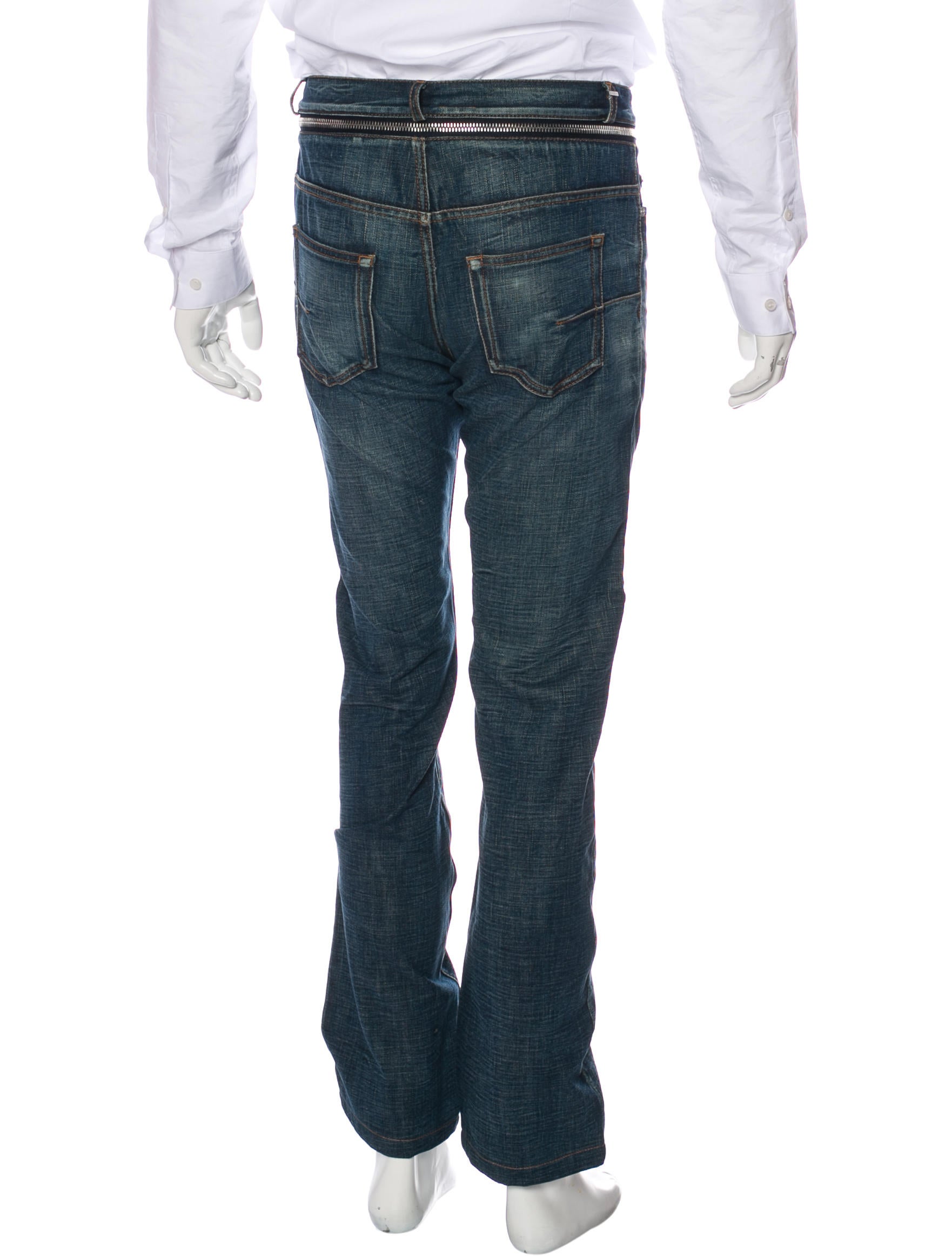 Dior Homme Zip-Accented 19CM Skinny Jeans - 10