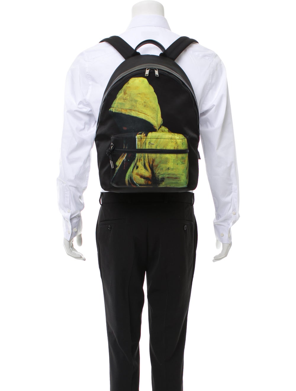 Dior Homme 2018 Printed Backpack Bags HMM24665 The RealReal