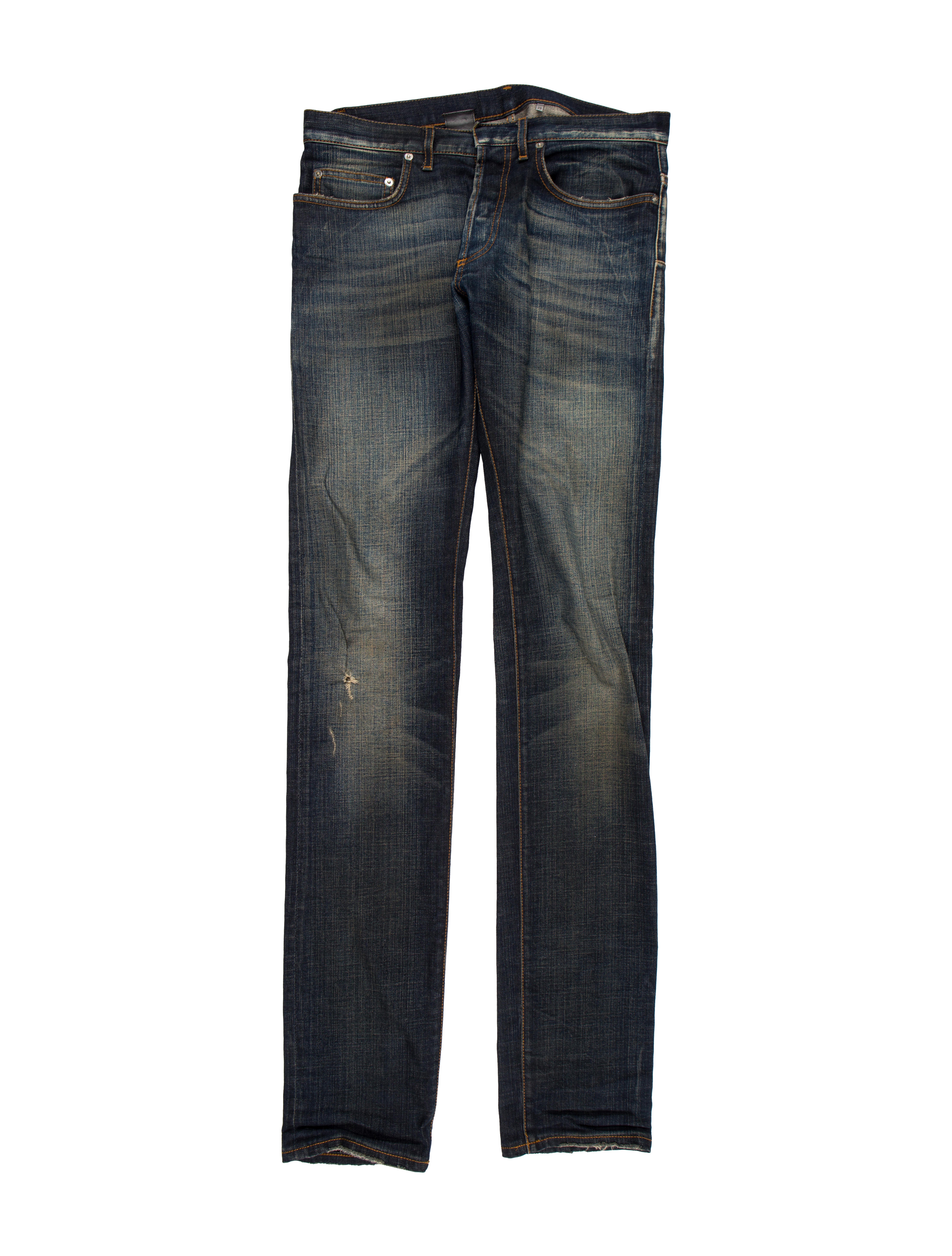 パンツ DIOR HOMME skinny denim pants w29 DIOR HOMME skinny denim pants w29 Dior Homme Distressed Jeans