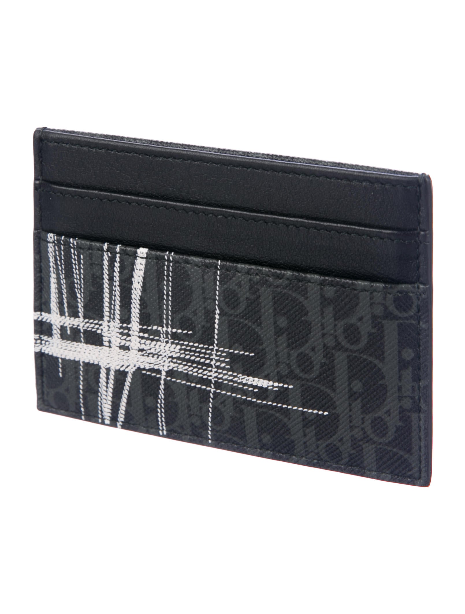 Dior Homme Dark Light Scribble Card Case