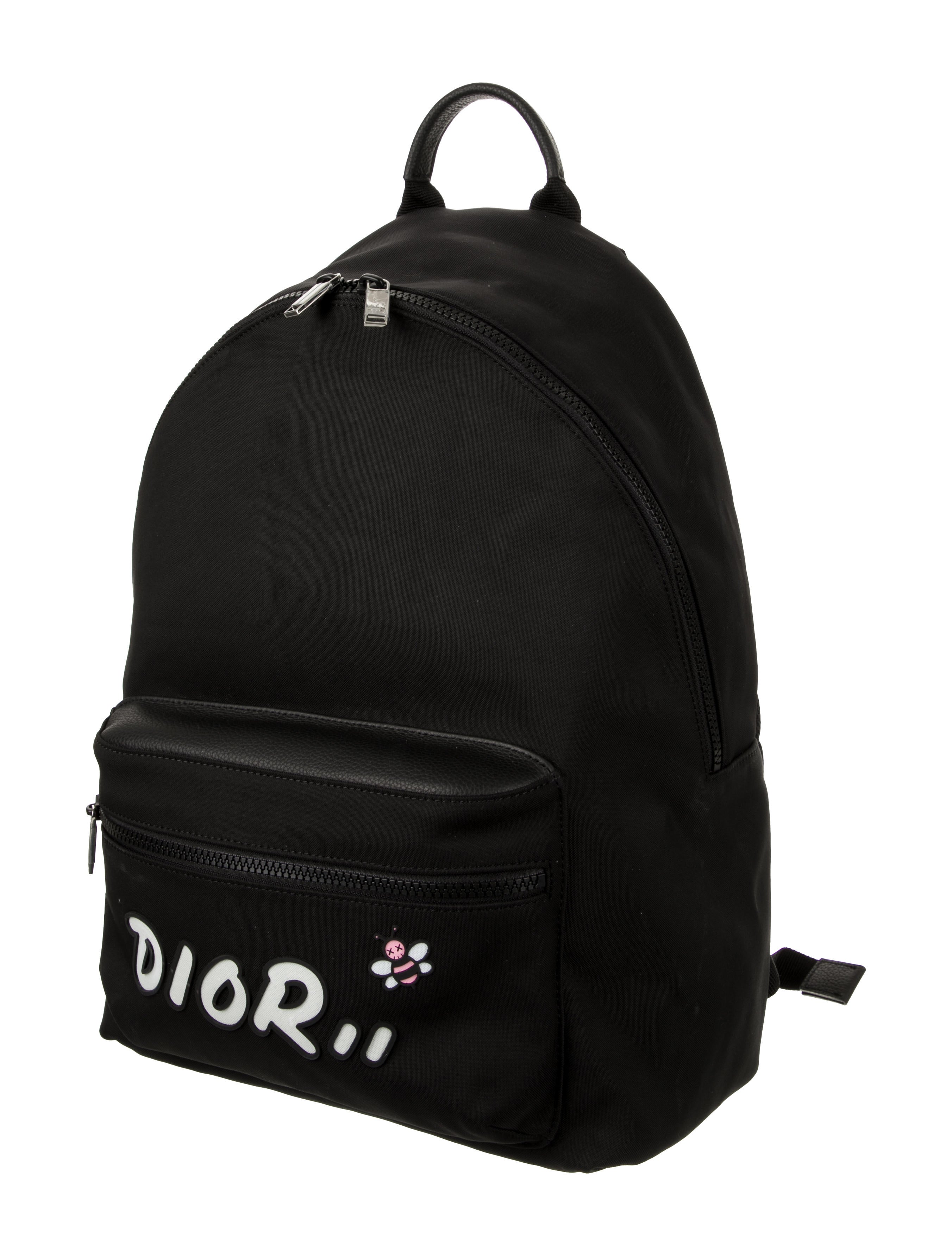dior kaws backpack