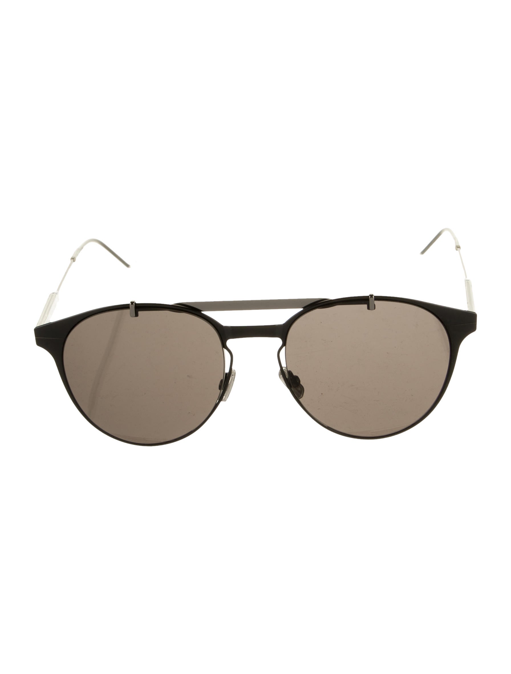 Dior Homme DiorMotion Round Sunglasses - Black Sunglasses