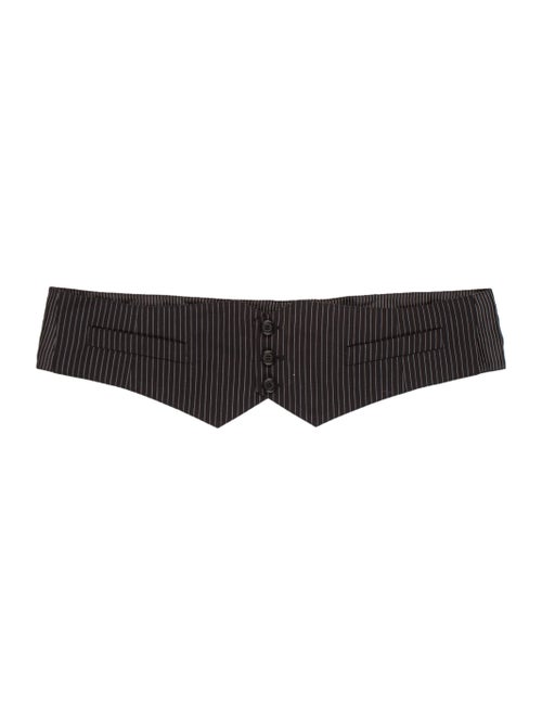 Dior Homme 2007 Wool Cummerbund wool
