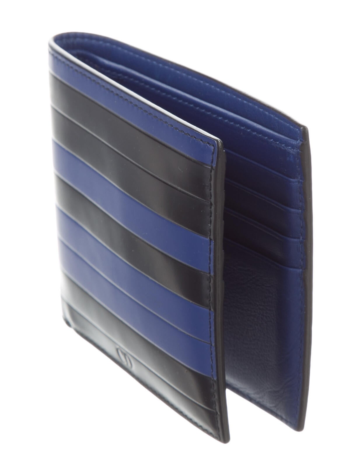 Dior Homme Striped Bifold Wallet Accessories HMM31470 The RealReal