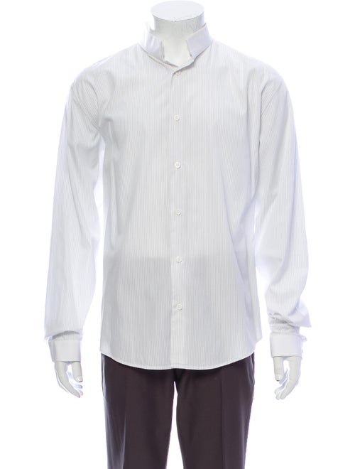 Dior Homme Long Sleeve Dress Shirt White