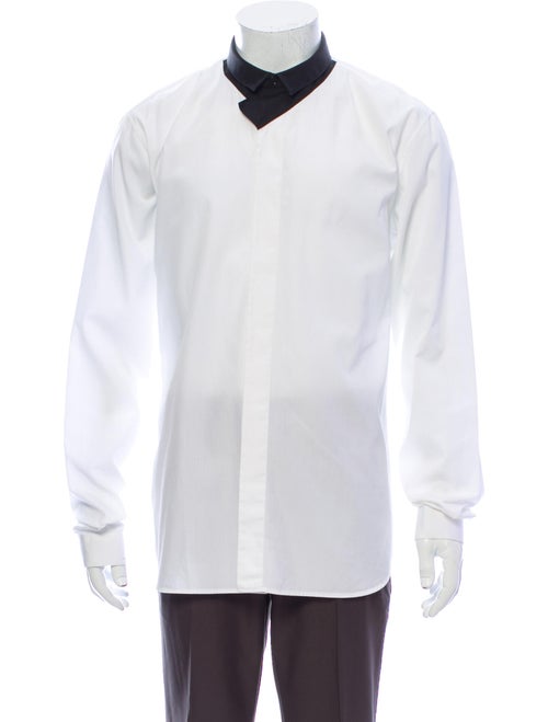 Dior Homme Long Sleeve Dress Shirt White