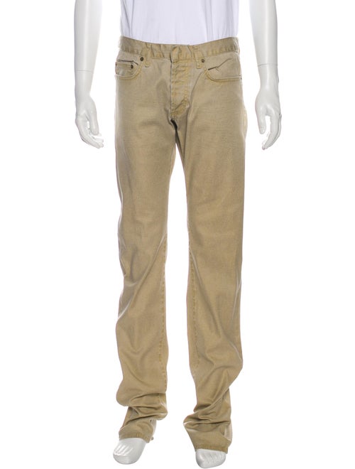 Dior Homme Vintage Slim Fit Jeans Gold