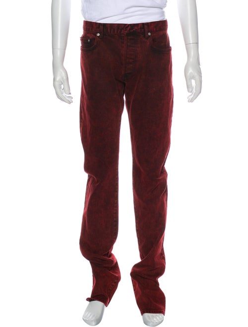 Dior Homme Skinny Jeans Red
