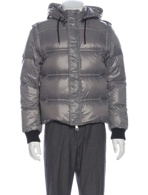 Dior Homme Vintage 2008 Puffer Coat Silver