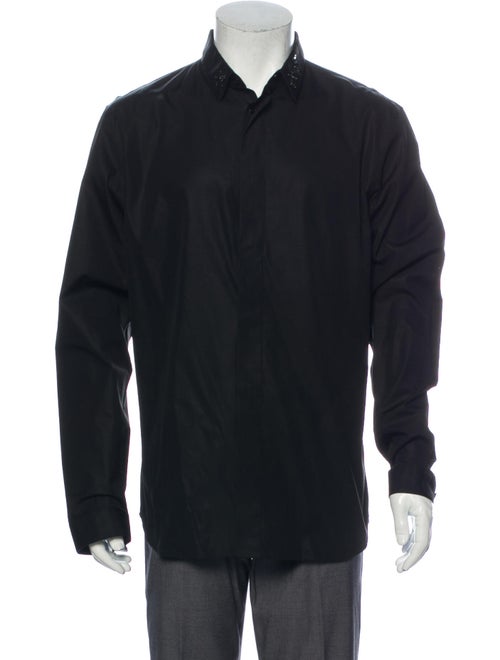 Dior Homme Long Sleeve Dress Shirt Black
