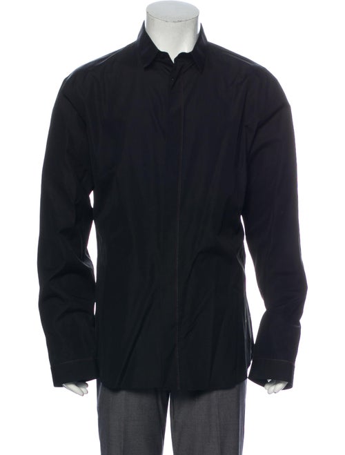 Dior Homme Long Sleeve Dress Shirt Black