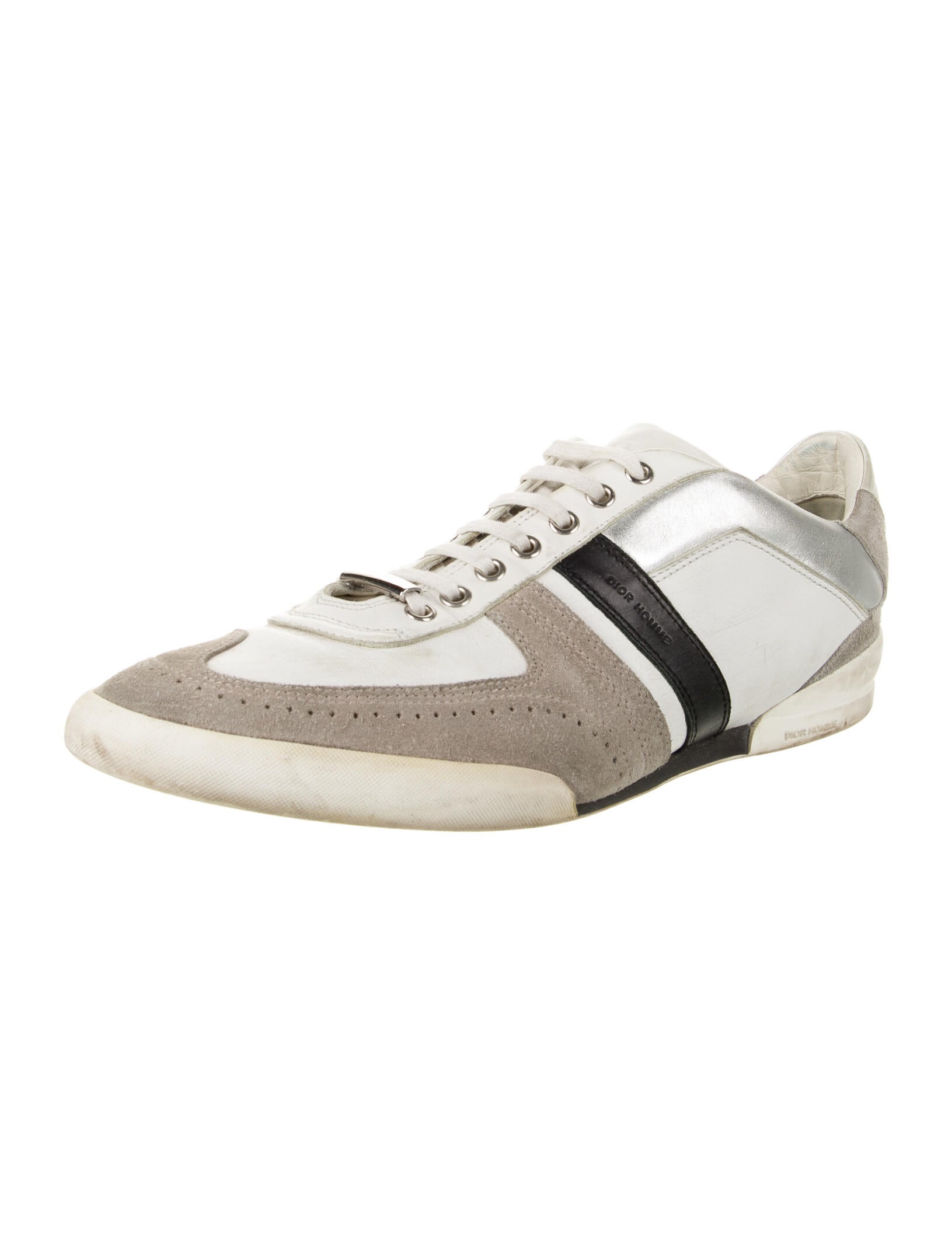 Dior Homme 2008 Leather Sneakers - Neutrals Sneakers, Shoes