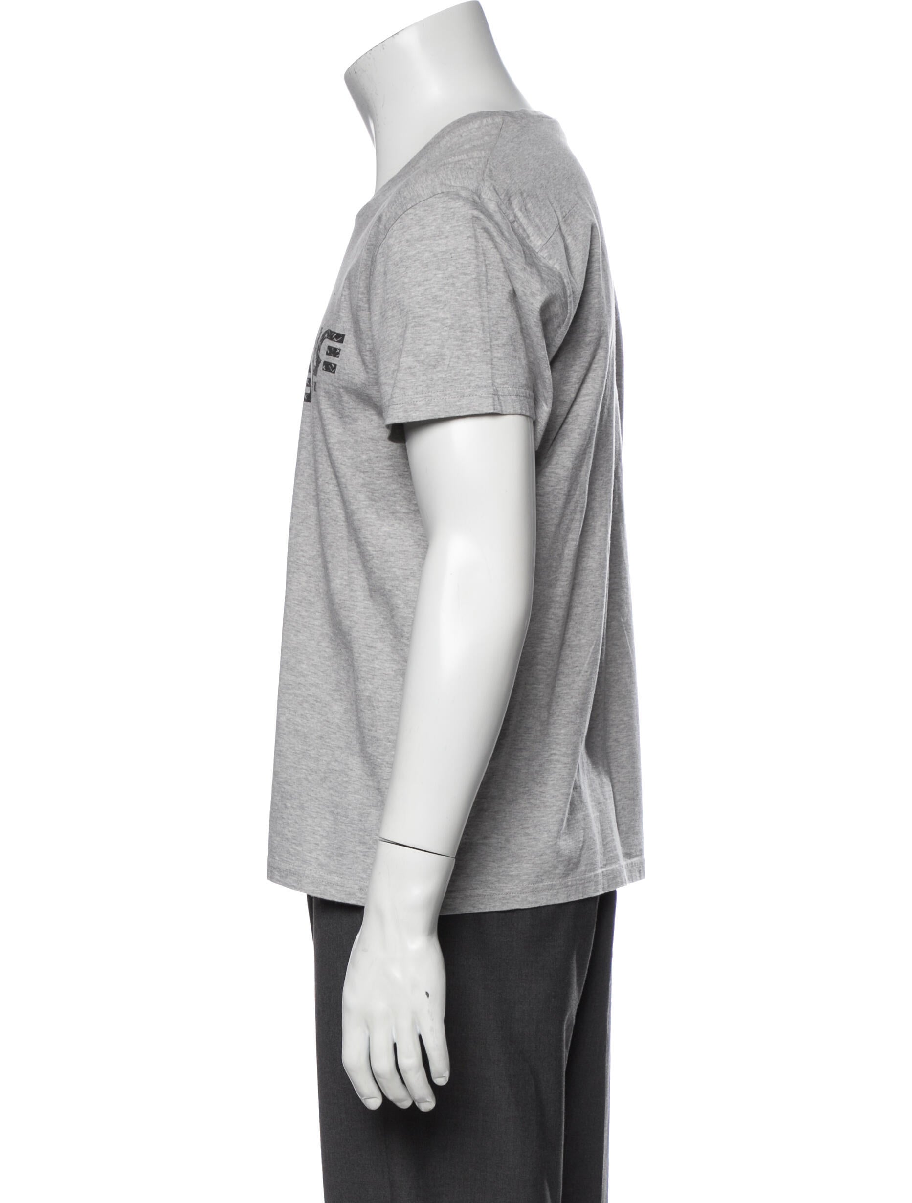 Dior Homme 2008 A New Romance With Myself T-Shirt - Grey T-Shirts
