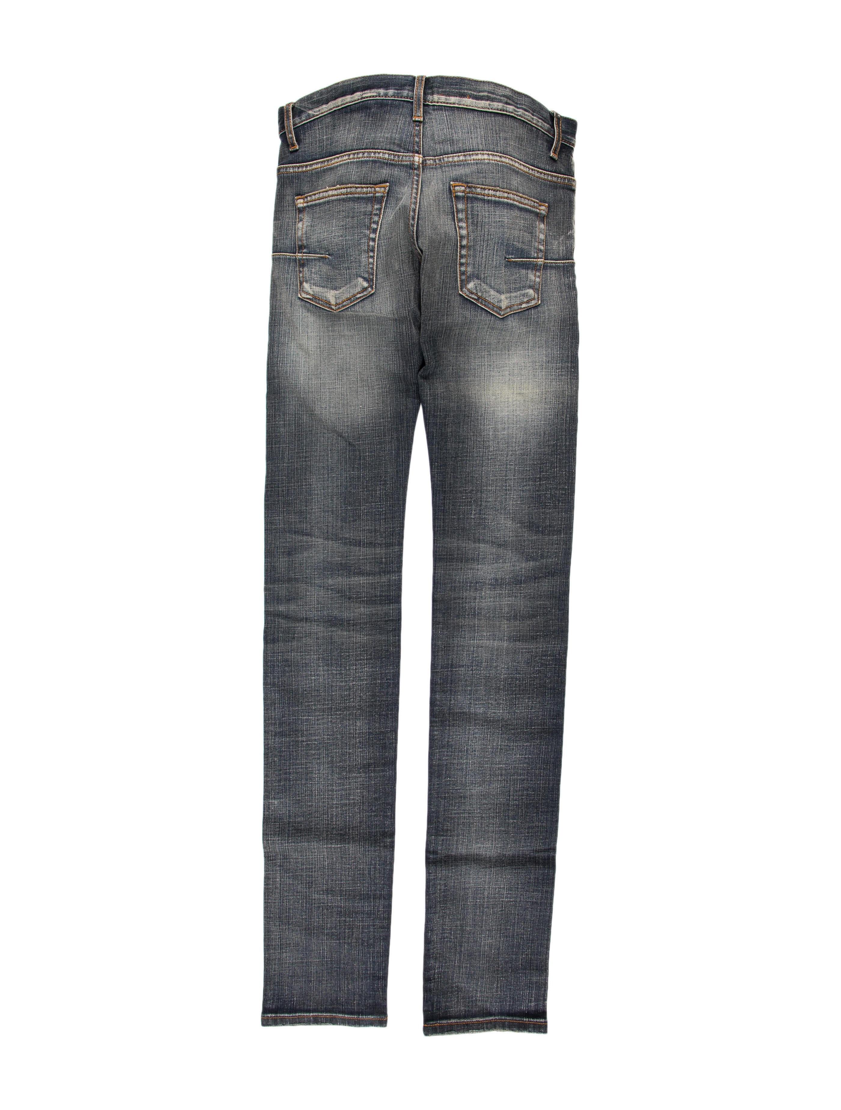 パンツ 2007 DIOR HOMME matte coating JAKE denim Dior Homme FW 07 “Navigate” Distressed Low-rise Jake Denim