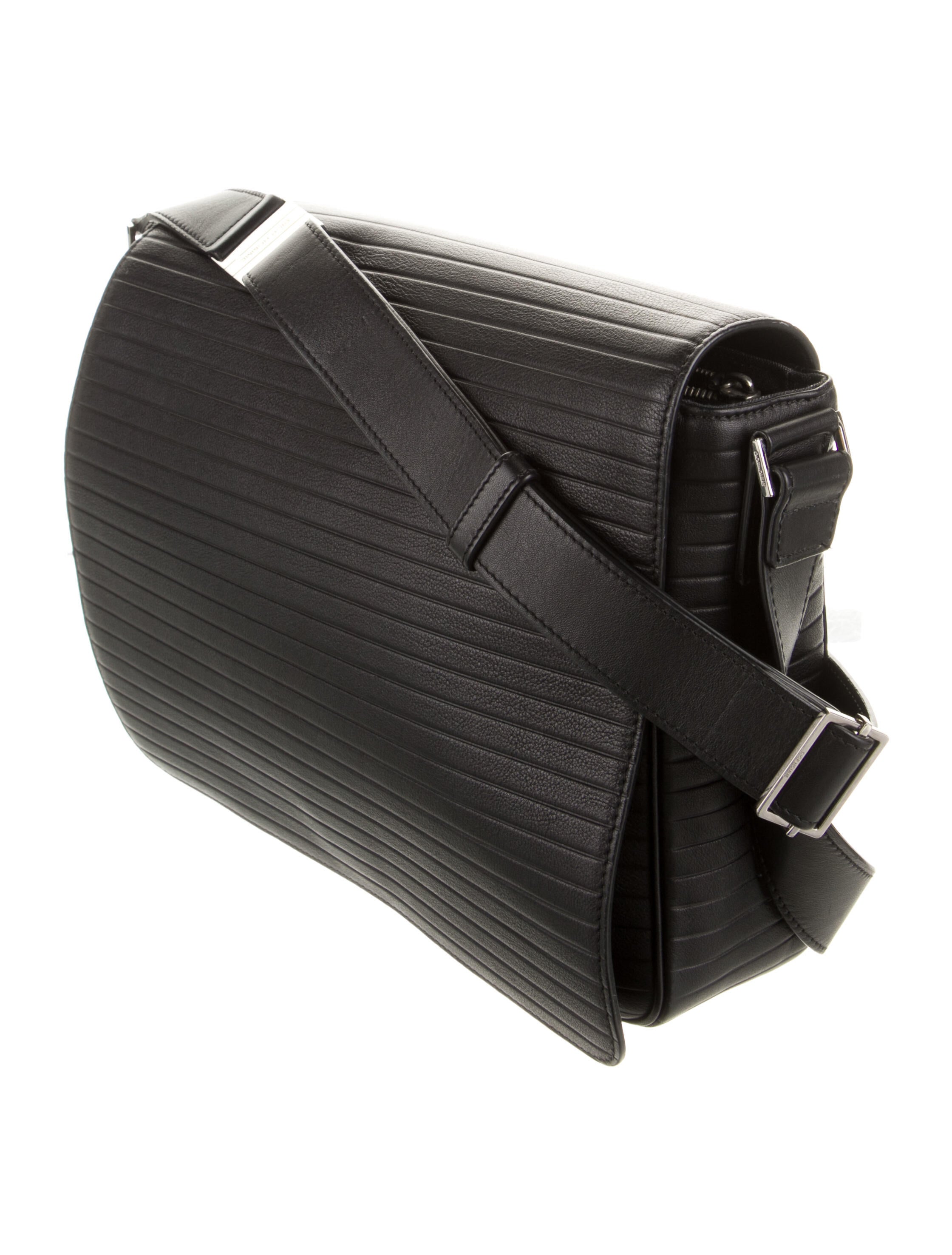 Dior Homme Leather Messenger Bag Black Messenger Bags, Bags