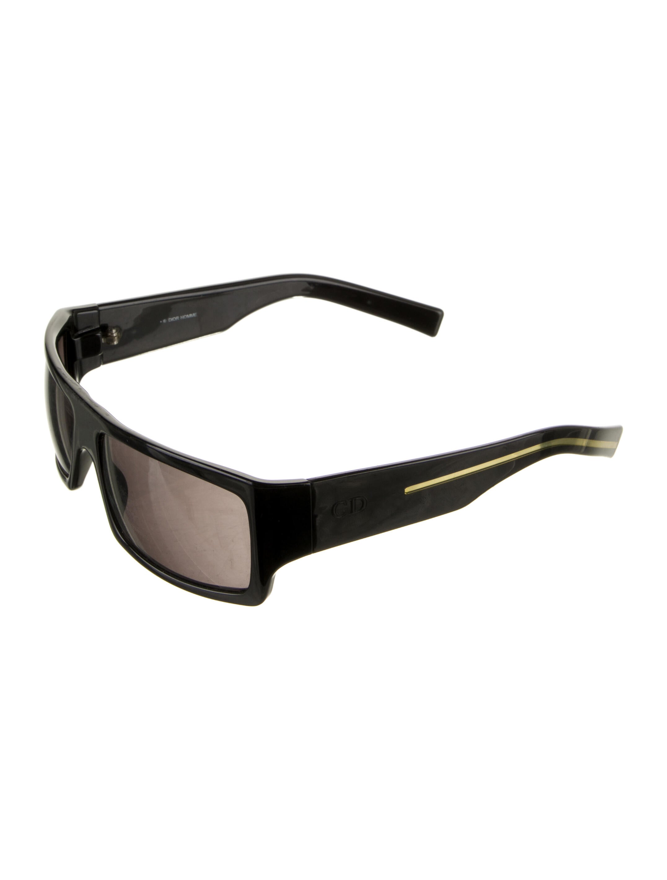 Dior Homme Black Tie 3/S Oversize Sunglasses - Black Sunglasses