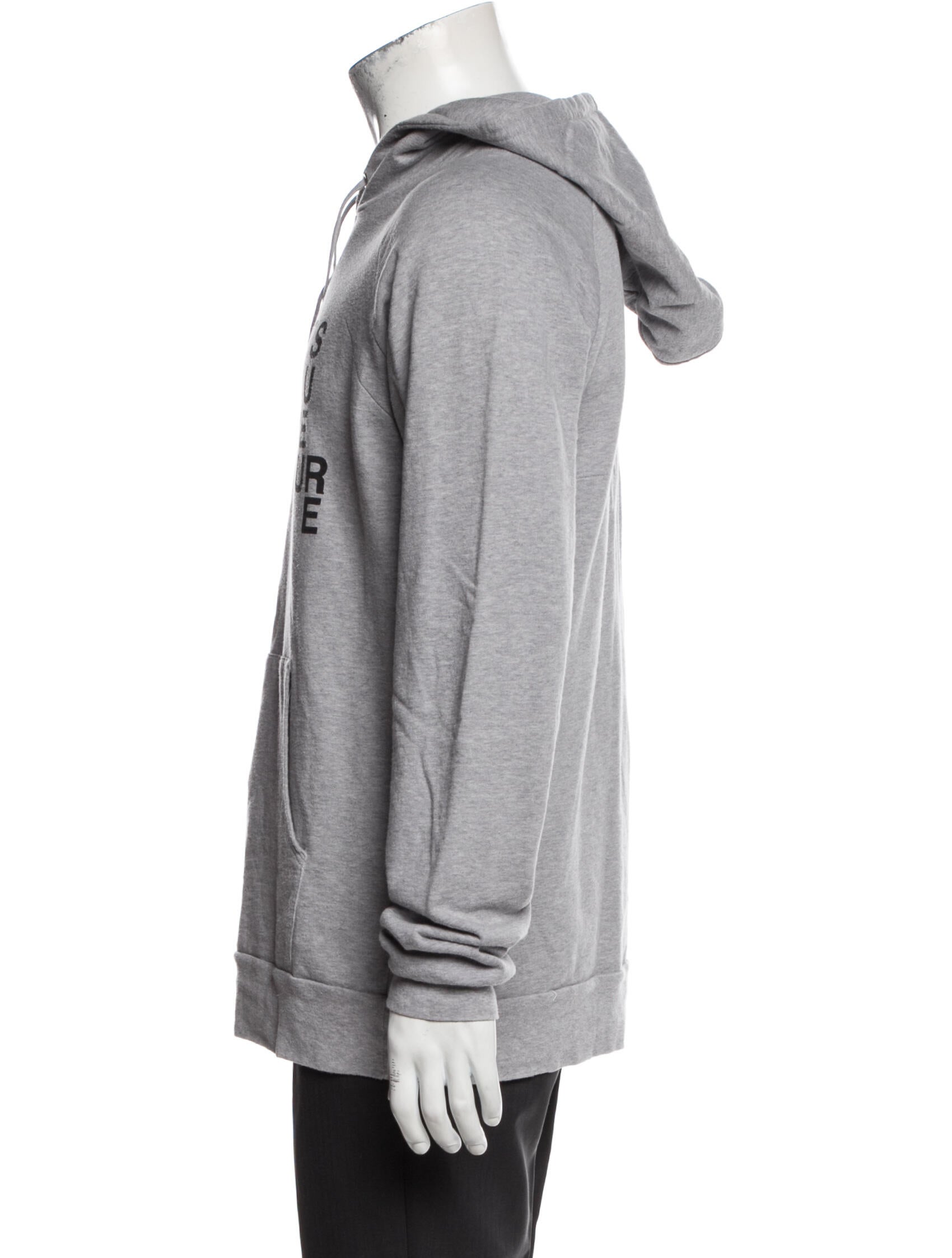 【希少】Dior Homme 06AW エディ期 パーカー グレー XS Dior Homme 2006 'I Think Its U' Hoodie - Grey Sweatshirts