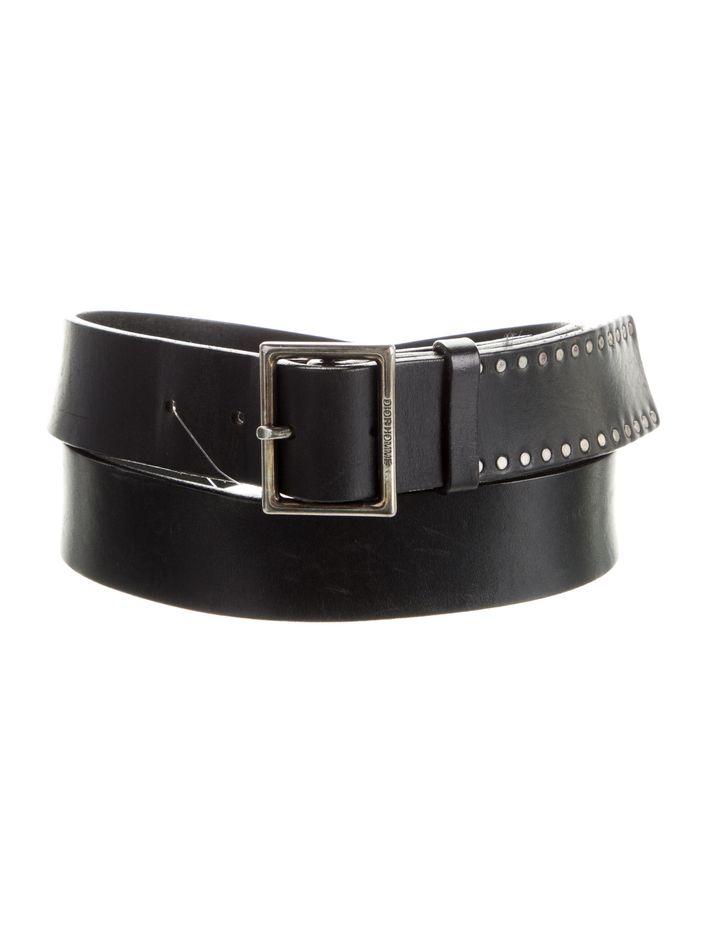 小物 Dior homme 05 belt Dior Homme Vintage 2005 Waist Belt - Black Belts