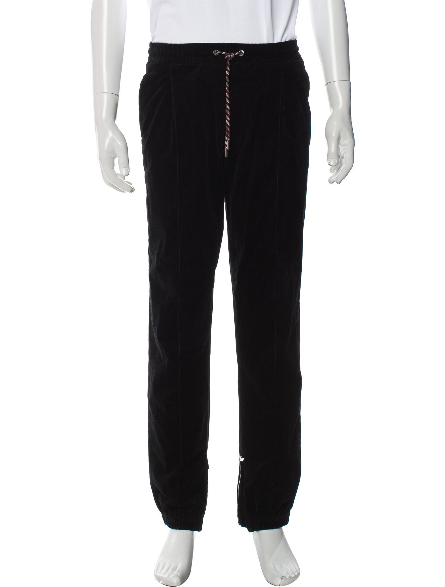 Dior Homme 2017 Joggers Black, 11.25" Rise Pants, Clothing HMM48961 The RealReal