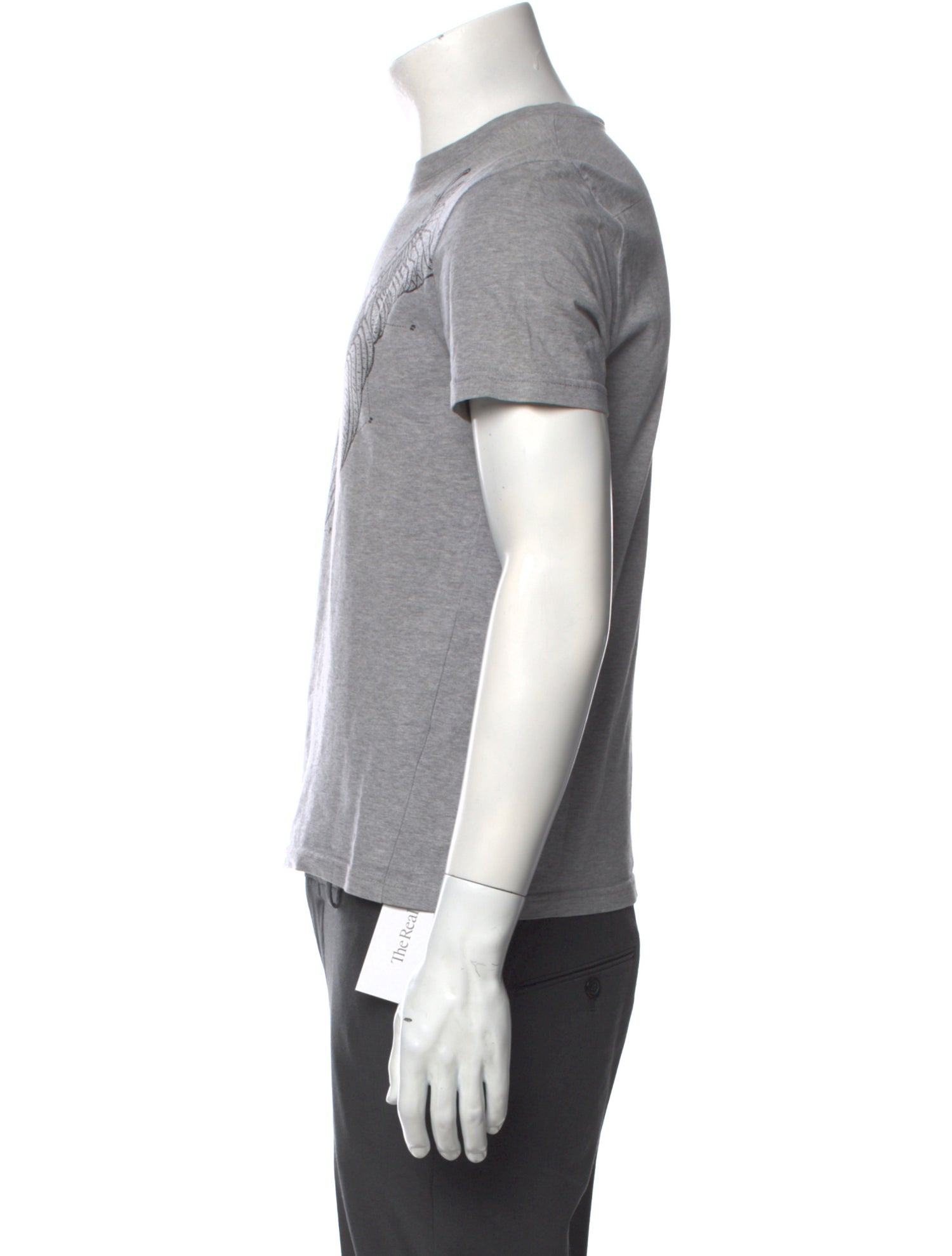 07ss Dior Homme HEDI期 T-shirt gray Dior Homme Vintage 2007 T-Shirt - Grey T-Shirts, Clothing