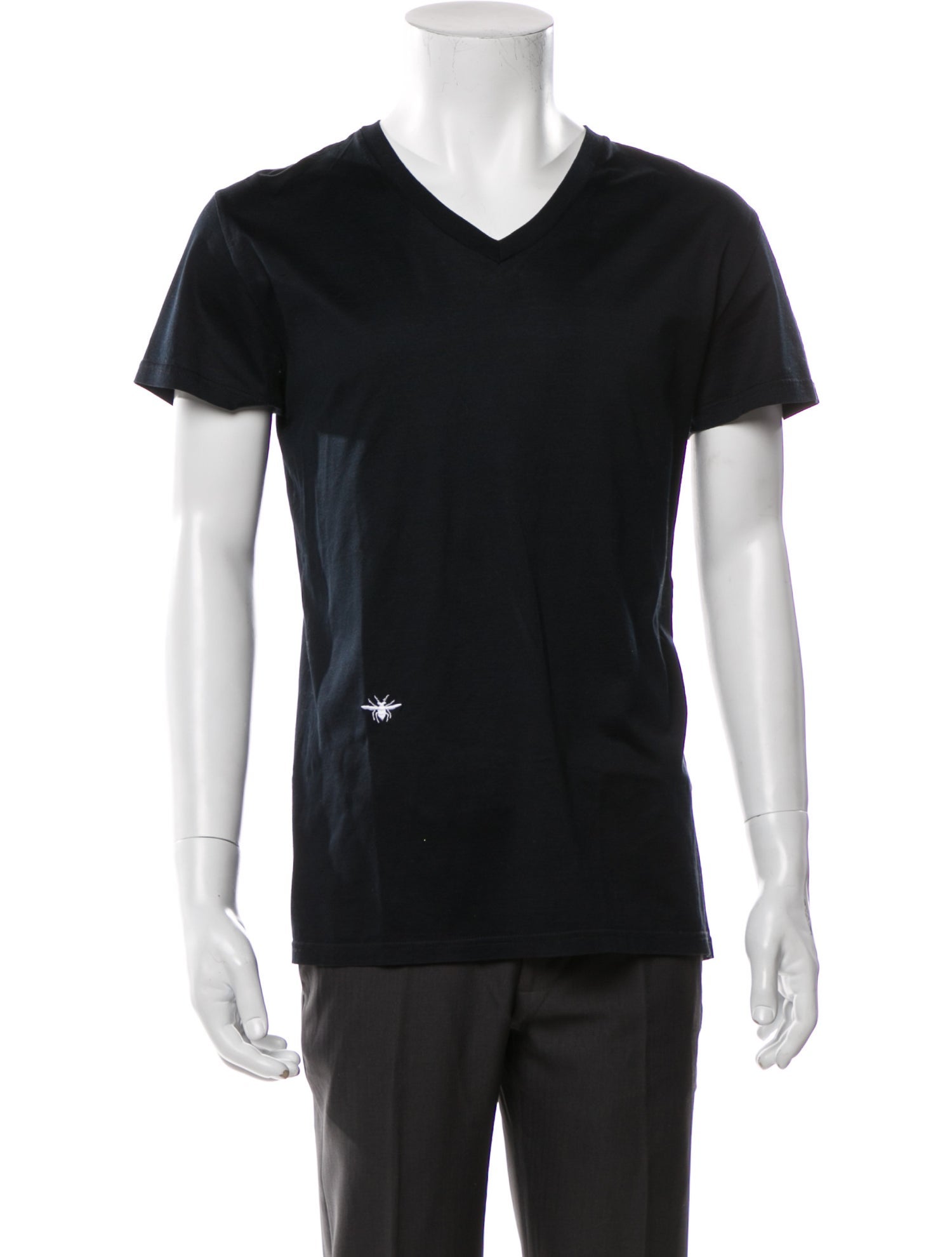 Dior Homme 2012 Bee Accent T-Shirt - Blue T-Shirts, Clothing - HMM49900 |  The RealReal, image size:1500x1980
