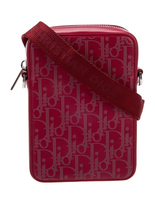 DIOR MEN Oblique Galaxy World Tour Crossbody Bag