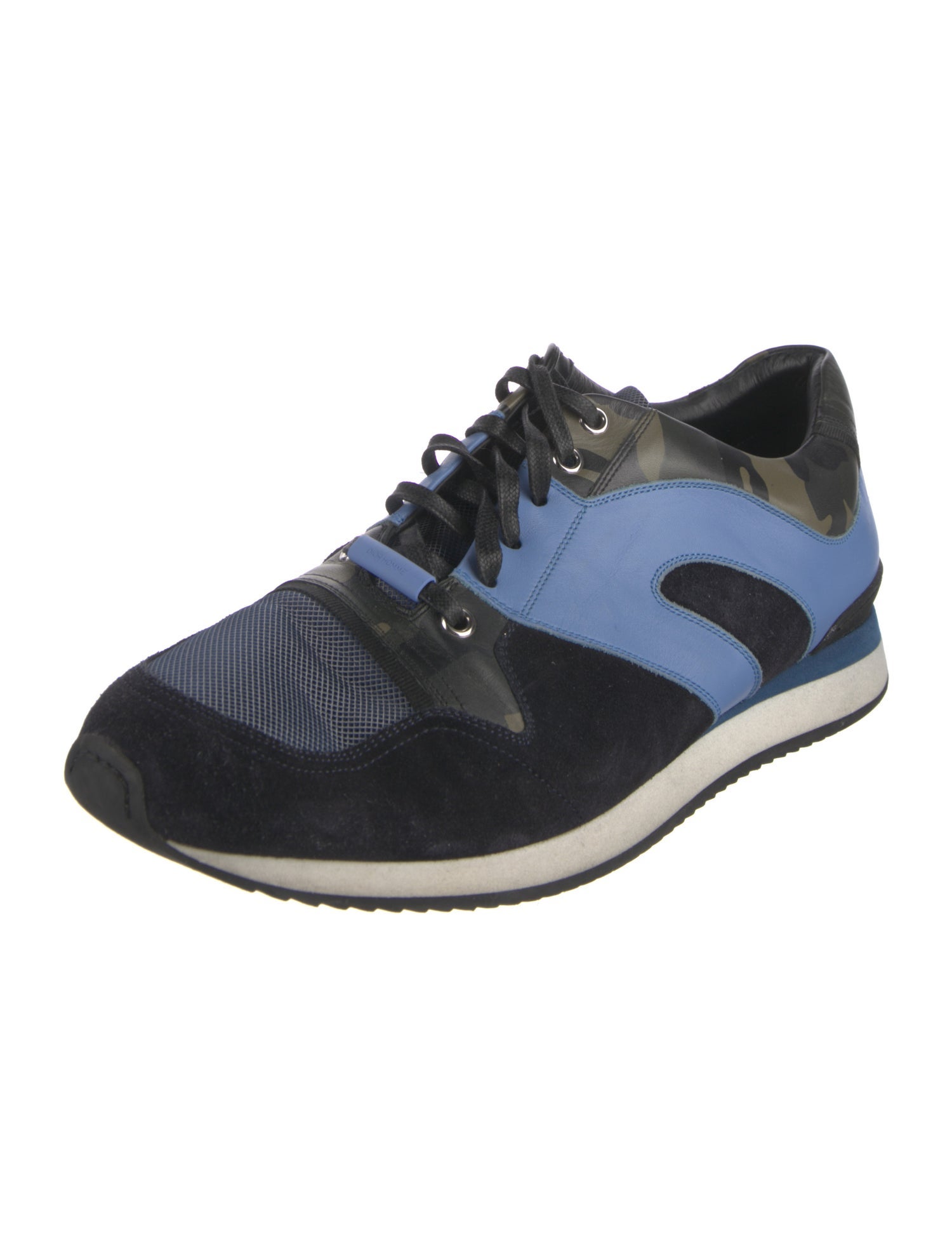 Dior Homme 2016 Leather Sneakers - Blue Sneakers, Shoes - HMM52387