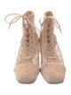Christian Dior Lace-Up Boots