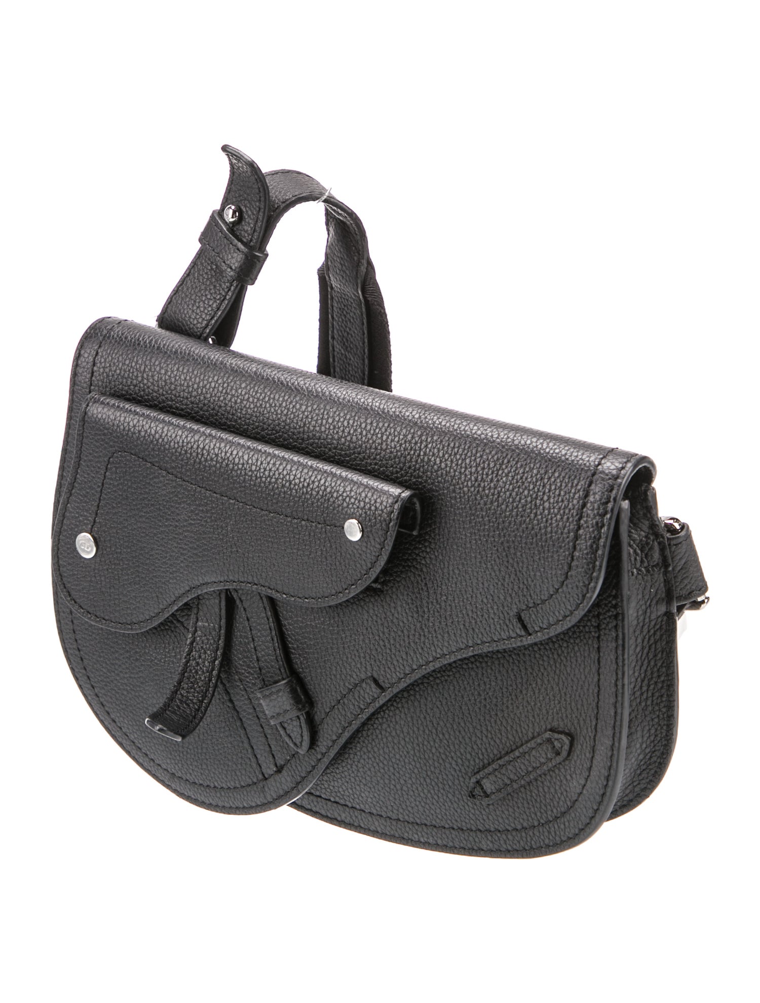 DIOR MEN Leather Christian Dior Saddle