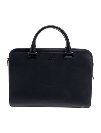 DIOR MEN Leather Briefcase