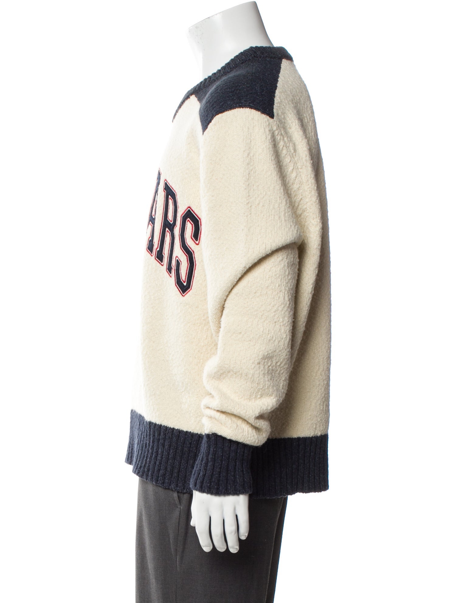 DIOR MEN Graphic Print Crew Neck Pullover