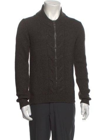 Dior Homme Sweaters 2011 Oblique Jacquard Cardigan XS