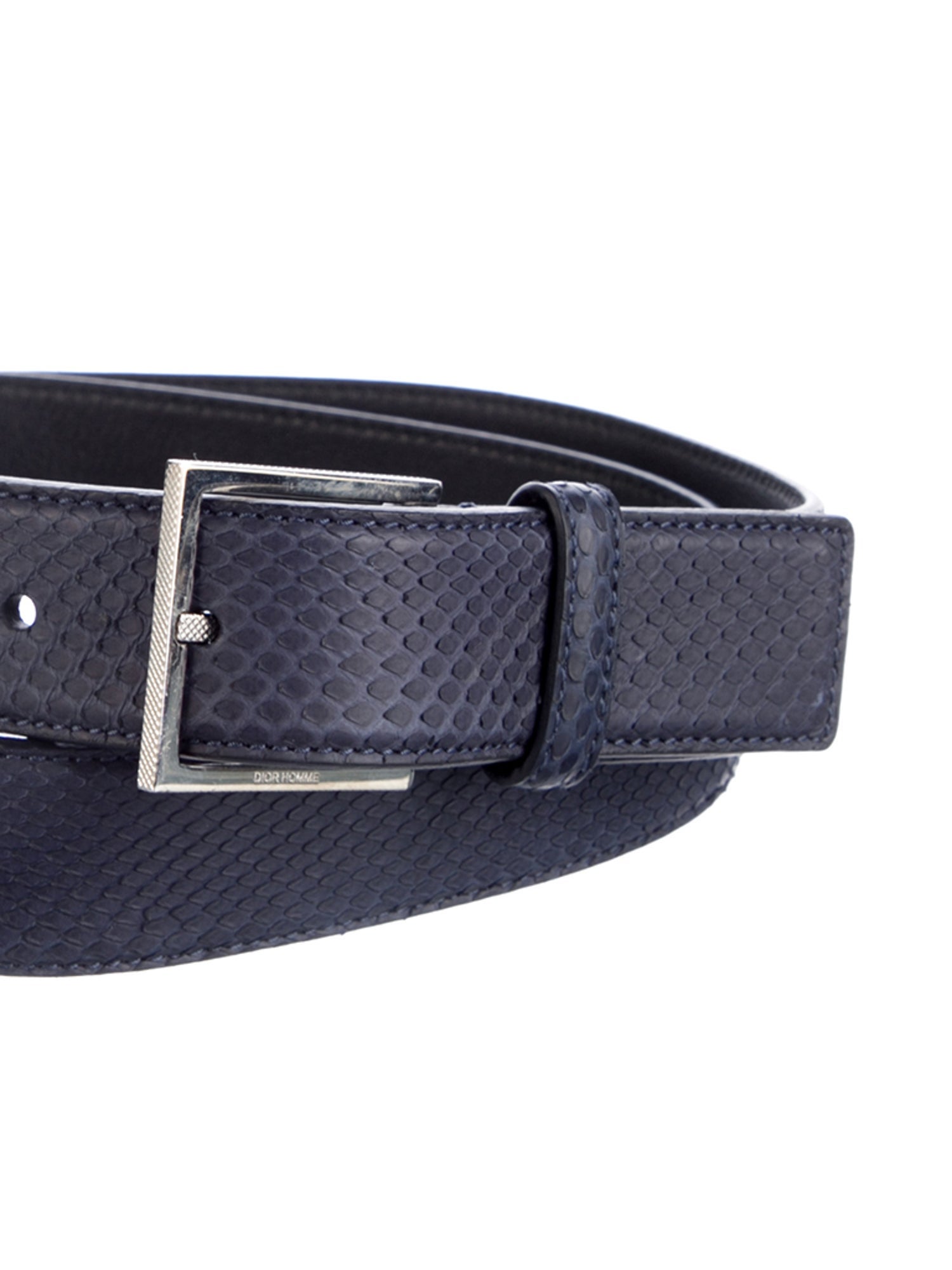 Dior Homme 2005 Star Buckle Belt - Black Belts, Accessories