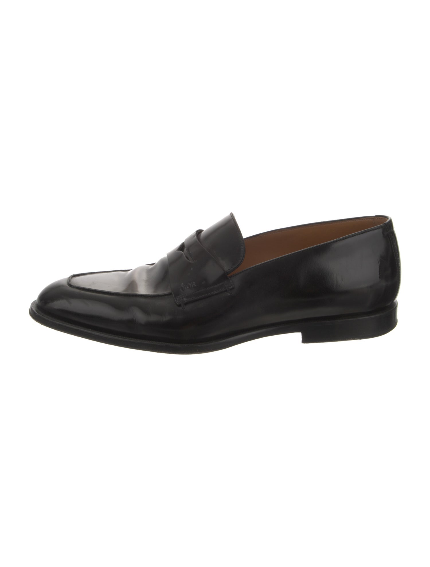 DIOR MEN Leather Loafers