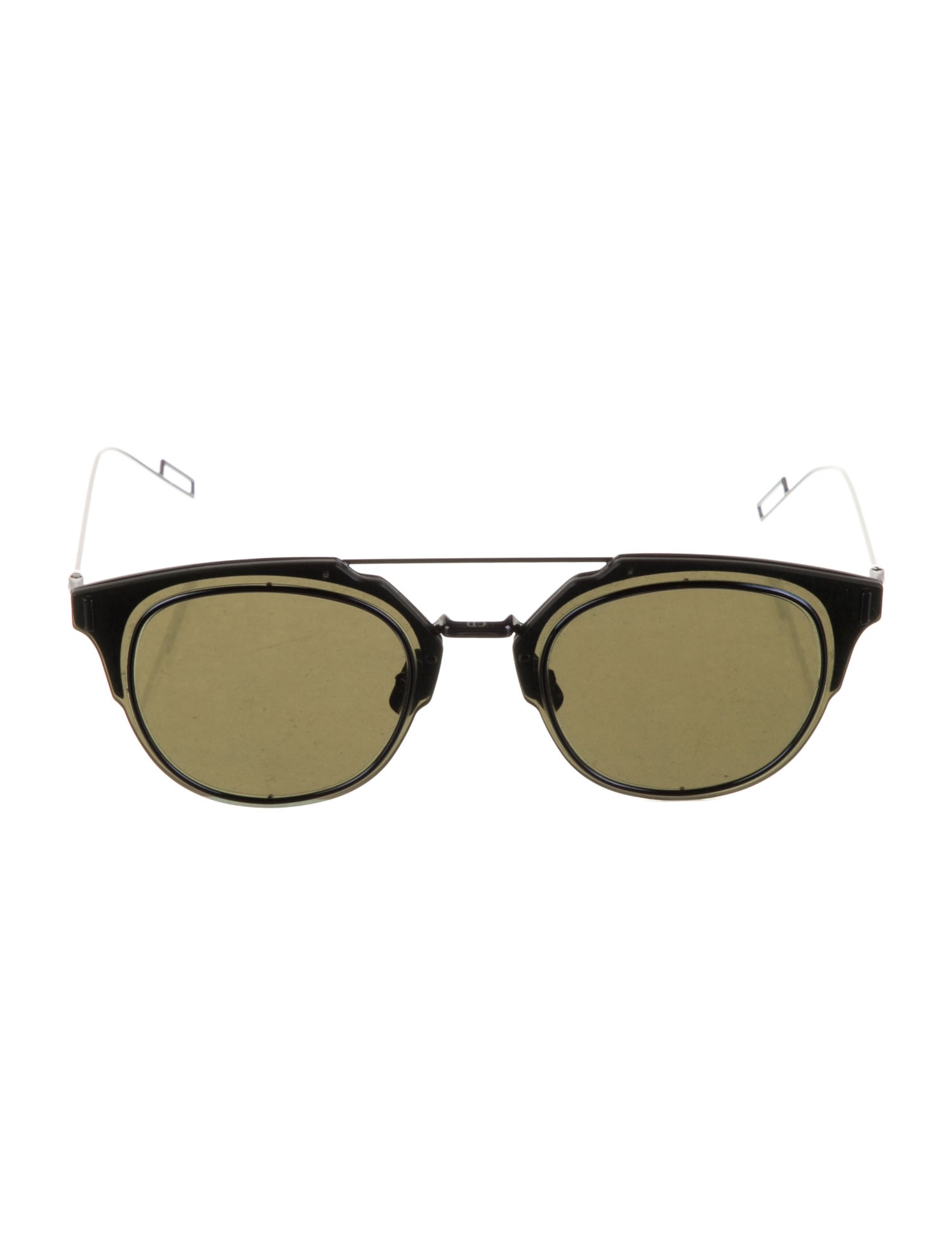 Thom Browne Cat-Eye Tinted Sunglasses - Black Sunglasses