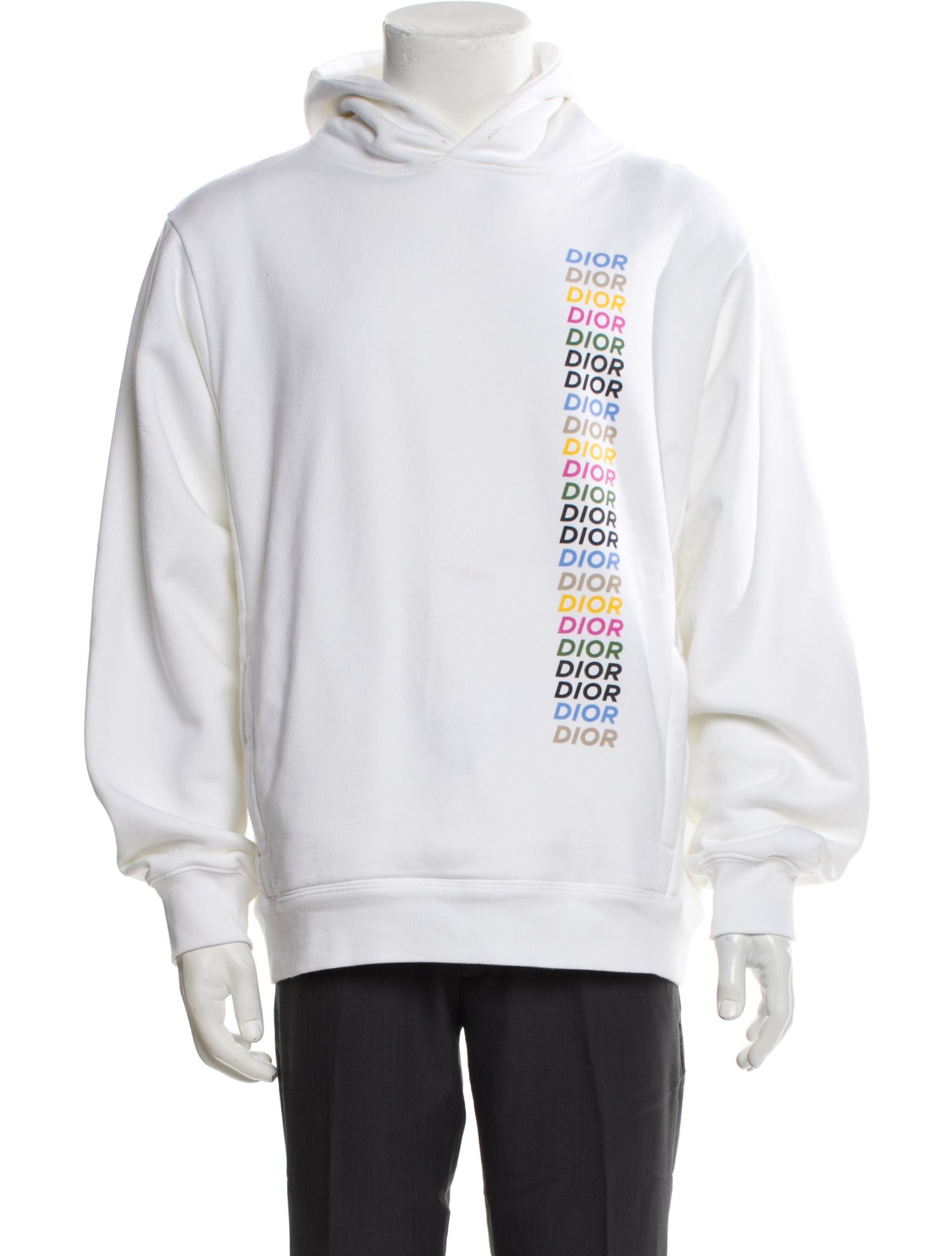 【BALENCIAGA】Dirty White☆COLLEGE クルース トレーナー Balenciaga 2021 City Series Miami Hoodie - White Sweatshirts